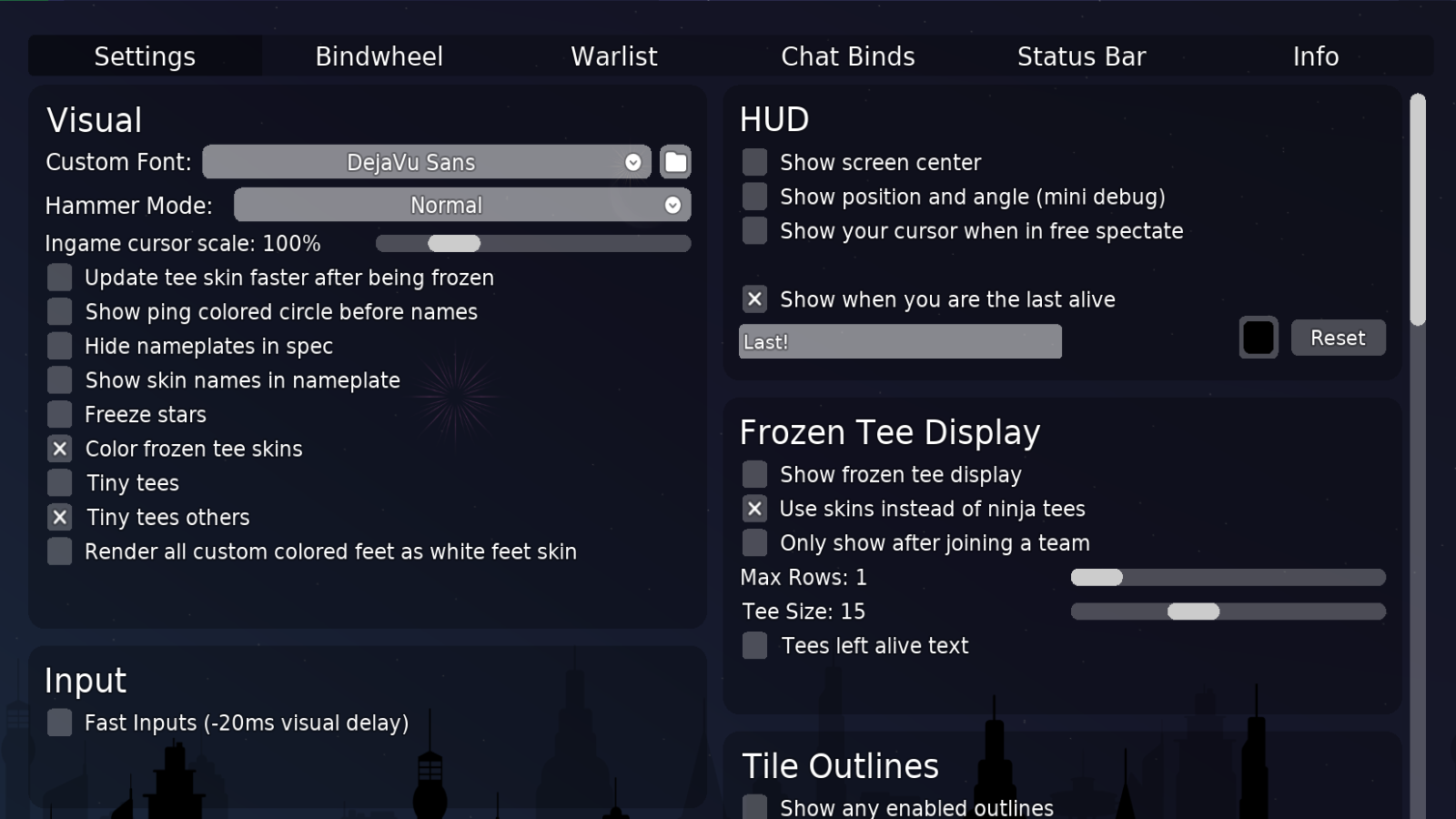 Rclient Screenshot 2 - Customization Options